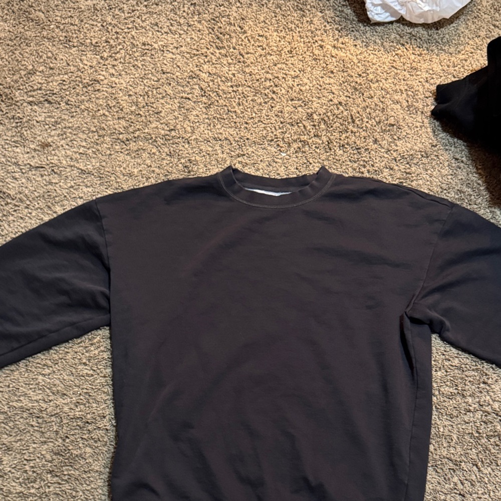 Original Use Dark Gray Crew Neck Sweatshirt